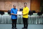 พิธีมอบเกียรติบัตรยกย่ององค์กรและอำเภอคุณธรรม จังหวัดชลบุรี